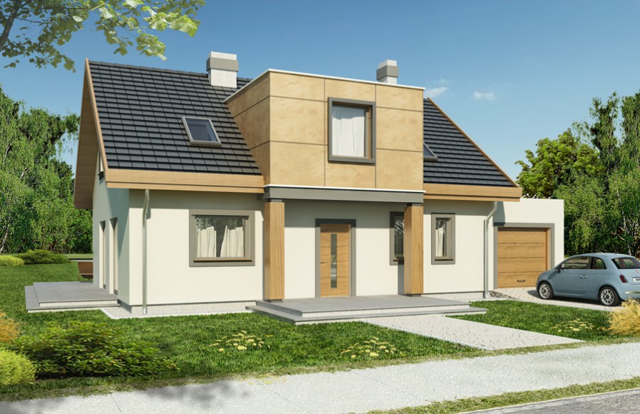 Проект енергоефективного будинку Adas (134,2 м²) |