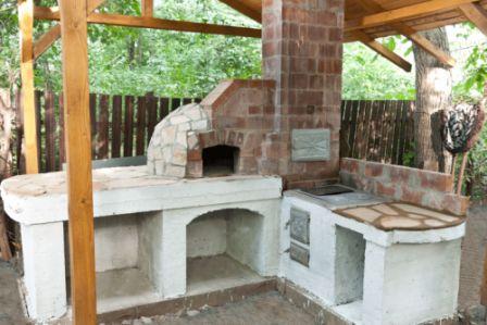 Садова піч для комфортного відпочинку, ідеї оформлення печі (фото)
